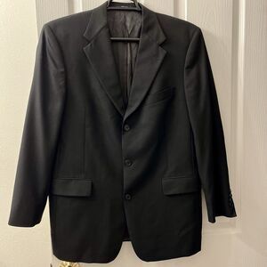 Ted Baker London Men's Suit Jacket 42R Nordstrom Three Button Blazer Black Union